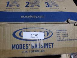 Graco Modes Bassinet Stroller, Includes Reversible Seat, Hyde (?2081081) - $189.99 MSRP