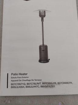 Amazon Basics Outdoor Patio Heater with Wheels, Propane 46,000 BTU, Commercial $175.99 MSRP