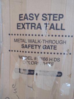 Regalo Easy Step Extra Tall Walk Thru Baby Gate $45.15 MSRP