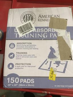 American Kennel Club Pet Training and Puppy Pads, Regular and Extra Large - $31.59 MSRP