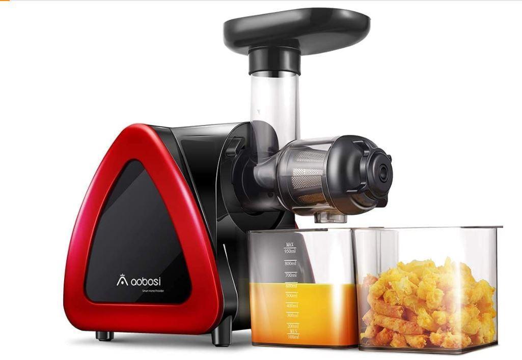 Aobosi Slow Masticating juicer Extractor, Juicer Machine, Quiet Motor, Reverse Function.