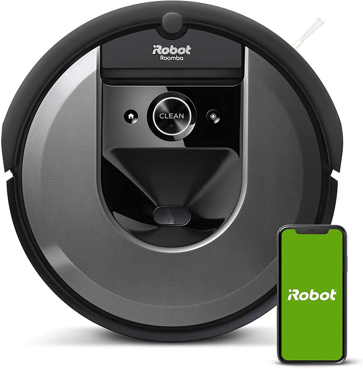 iRobot Roomba i7 (7150) Robot Vacuum- Wi-Fi Connected, Smart Mapping, Works With - $599.00 MSRP