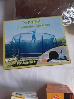 HOTBOX - SHIPPING ONLY, NO PICKUPS - VIMI Trampoline Sprinkler,Smart Watch, Household Goods and more