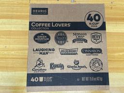 Keurig Coffee Lovers' Collection Variety Pack, Single-Serve Coffee K-Cup Pods, 40 Count $25.49 MSRP