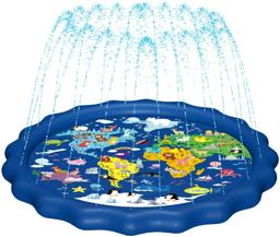 Magifire Splash Pad,Sprinkler for Kids and Baby Pool (Map) - $16.99 MSRP