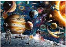 Jigsaw Puzzles, Gift Wrapped 1000 Pieces Space Traveler