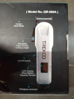 TREKOO Hair Clippers for Men Professional Beard Trimmer Clippers Kit, LED Display - $30.99 MSRP