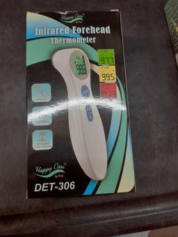 Happy Care By Enji Forehead Thermometer Infrared Thermometer for Adults - $29.97 MSRP