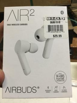 AIRBUDS AIR2 True Wireless Earbuds, White (WL14792) - $29.99 MSRP