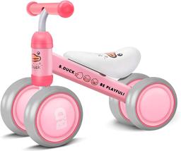 XJD Baby Balance Bikes Baby Toys for 1 Year Old Boys Girls 12-24 Months (Pink Duck) - $57.99 MSRP
