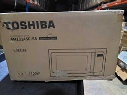 Toshiba EM131A5C-SS Microwave Oven with Smart Sensor, Easy Clean Interior, ECO Mode -$129.99 MSRP