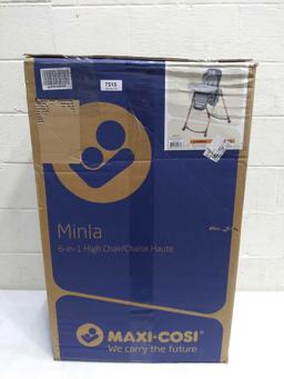 Maxi-Cosi 6-in-1 Minla High Chair, Metro-Essential Blue, One Size - $219.99 MSRP