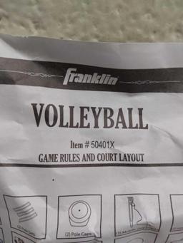 Franklin Sports Volleyball Set - Beach and Backyard Volleyball Net Set(50401) - $37.97 MSRP
