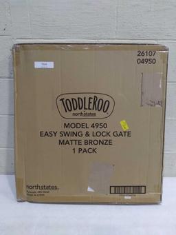 Toddleroo by North States 47.85" Wide Easy Swing and Lock Baby Gate (?4950) - $46.49 MSRP
