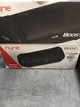 NYNE Boost Portable Waterproof Bluetooth Speakers With Premium Stereo Sound - IP67 - $55.00 MSRP