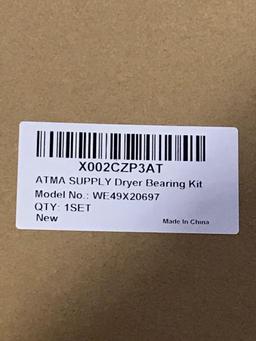 ATMA SUPPLY WE49X20697 Dryer Bearing Kit 1 Set