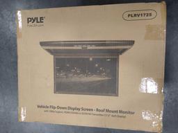 Pyle Car Overhead Monitor Screen Display 17" (Pyle PLRV1725) - $108.00 MSRP