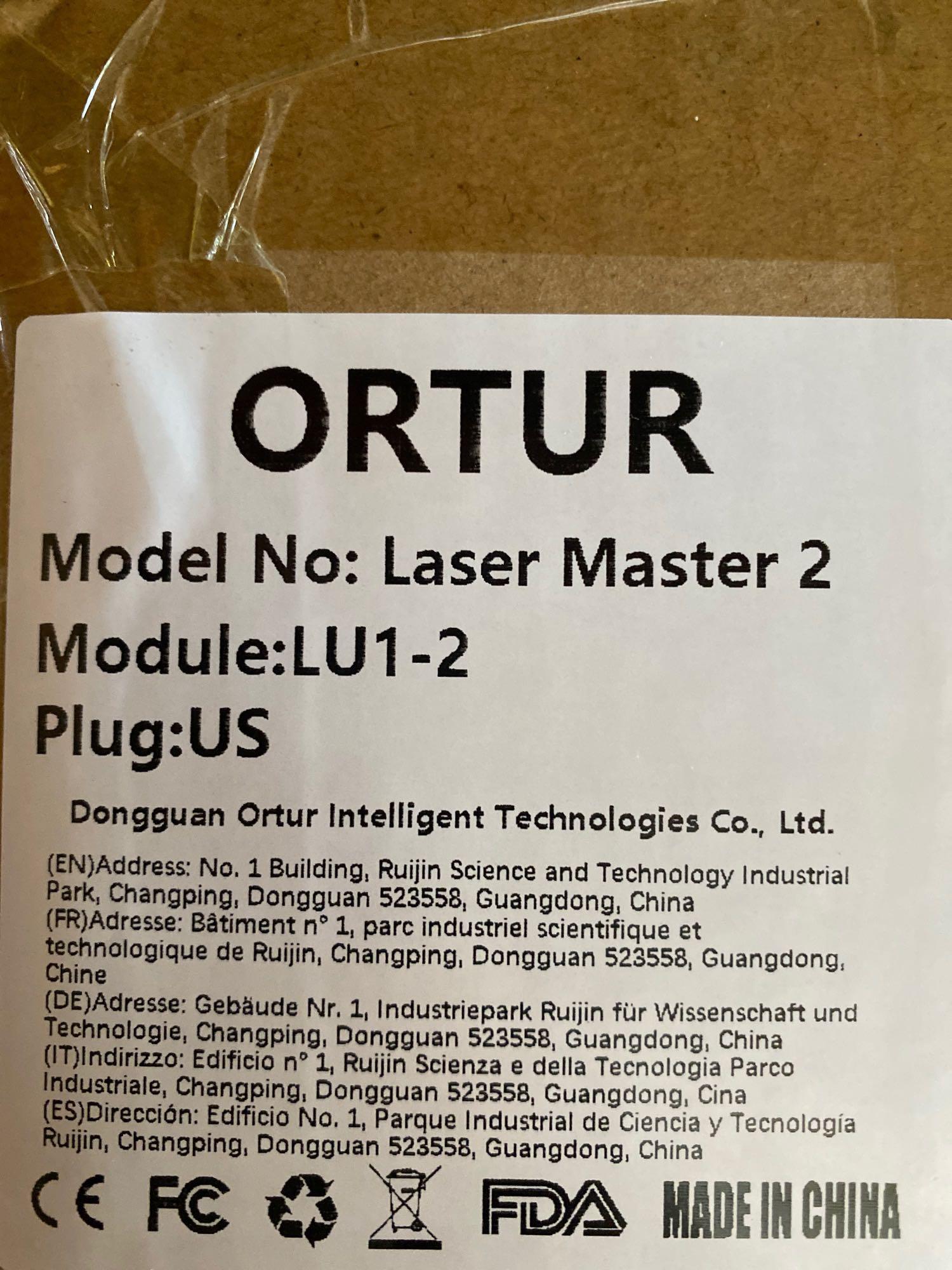 ORTUR Laser Master 2, Laser Engraver CNC, Laser Engraving Cutting Machine, $269.99 MSRP (BRAND NEW)