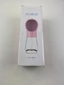 Travel Portable Leak Proof Puppy Water Dispenser with Drinking Feeder, $37.99 MSRP (BRAND NEW)