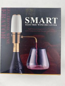 Electric Portable Red/White Wine Rechargeable Aerator Decanter Pourer, $42.99 MSRP (BRAND NEW)