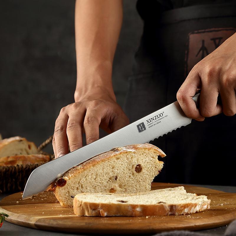 9 inch Sharpest German Stainless Steel Kitchen Bread Knife, $49.95 (BRAND NEW)