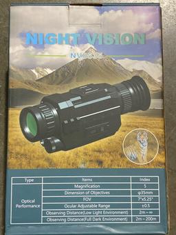 NV0535 Night Vision 5X Infrared Digital Camera Video 200m Range Monocular Scope, $249.99 (BRAND NEW)