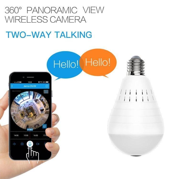 360... Panoramic Wireless WiFi IP CCTV Security Camera with Night Vision, $54.99 MSRP (BRAND NEW)