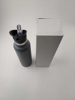 SKIRTON 500ml Insulated Stainless Steel Flask 304 Grade Double Wall Flask- Grey, $35.99 (BRAND NEW)