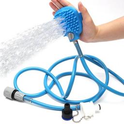 Dog Bath Brush Sprayer and Scrubber Tool in One with Hose and Shower Attachment, $49.99 (BRAND NEW)
