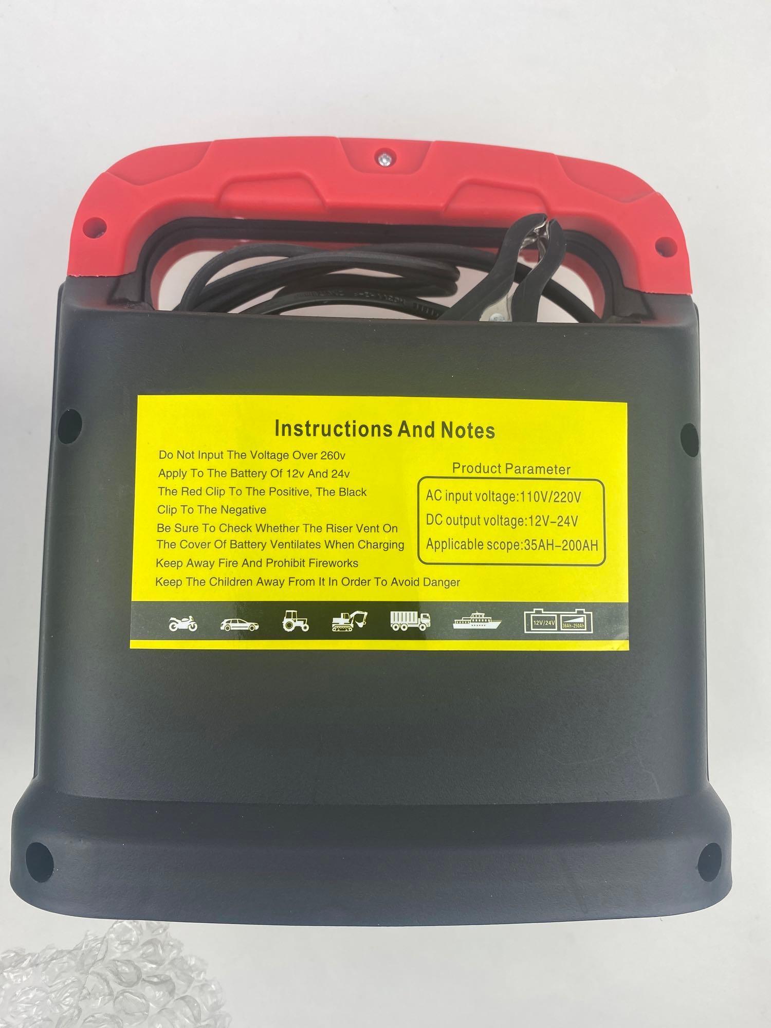 Portable 12V/24V Multifunction Battery Charger and Maintainer for Cars, $86.99 MSRP (BRAND NEW)