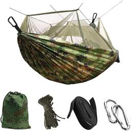 Outdoor Portable Parachute Double Camping 10ft Hammock with Mosquito Net, $95.99 MSRP (BRAND NEW)