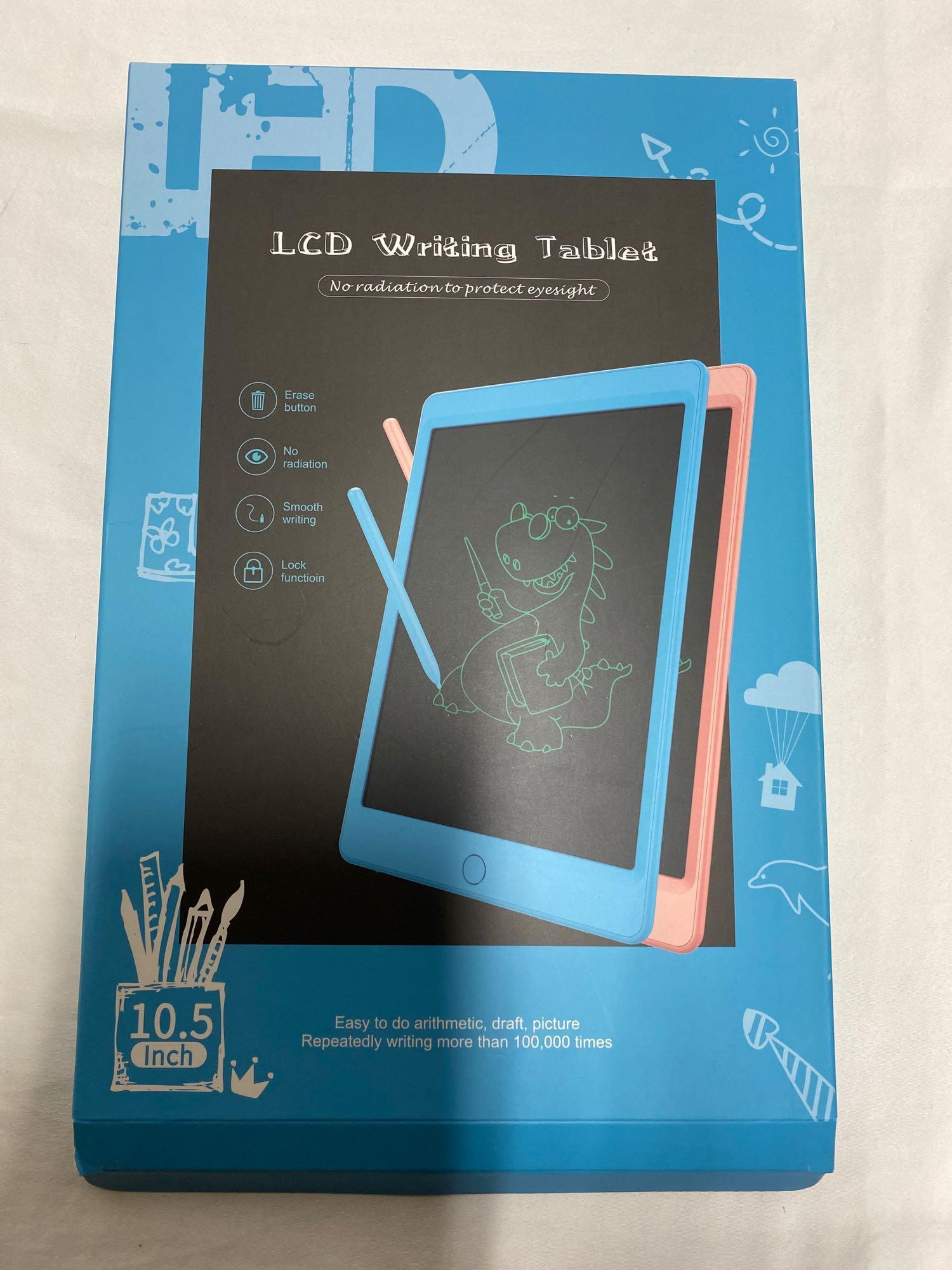 10.5 Inch LCD Writing Tablet With Erase Button,Lock Function & No Radiation, $35.00 MSRP (BRAND NEW)