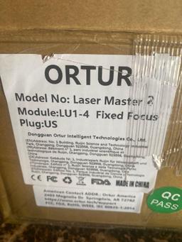 ORTUR Laser Master 2, Laser Engraving Cutting Machine (LU1-4), $349.99 MSRP (BRAND NEW)