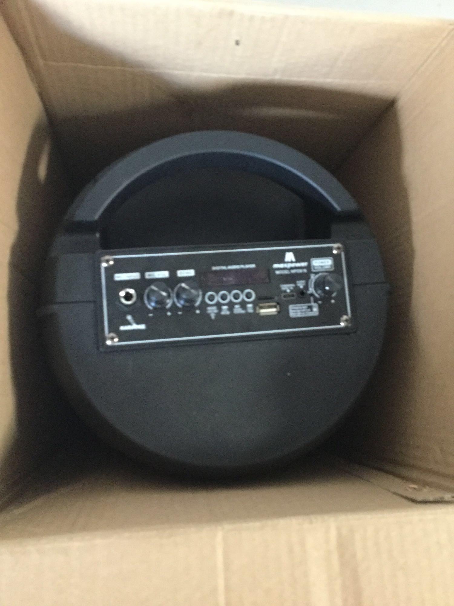 Max Power Gametime Portable Bluetooth Karaoke Speaker -$119.99 MSRP