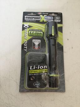 PT Power FirepointX 3000 Lumens Rechargeable High-Output Flashlight -$49.99 MSRP