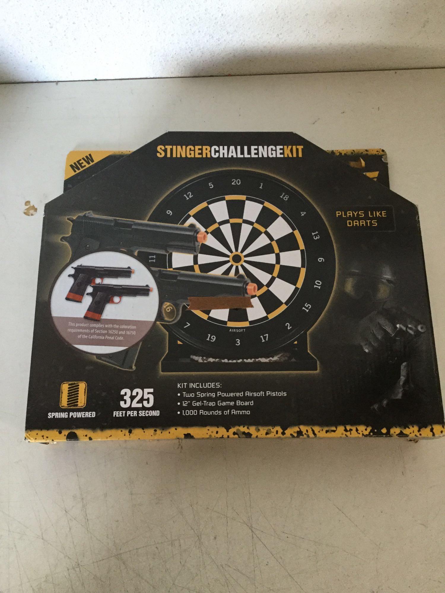 Game Face Elite Stinger Challenge Airsoft Kit -$62.99 MSRP