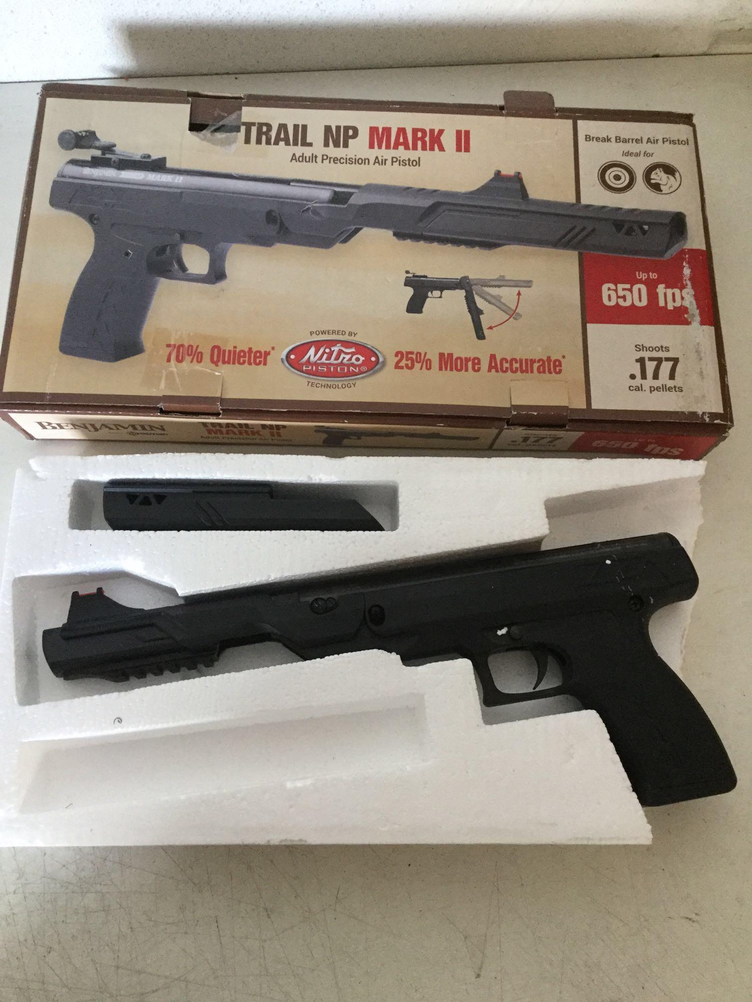 Benjamin Trail Mark II .177 Break-Barrel Air Pistol -$139.99 MSRP
