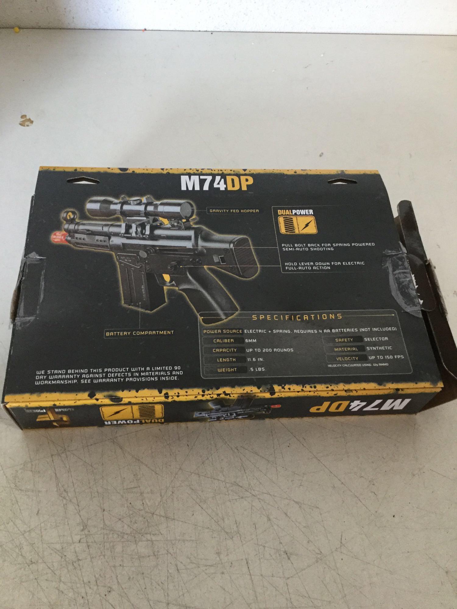 Crosman Pulse M74DP Mini AEG Airsoft Pistol -$27.99 MSRP