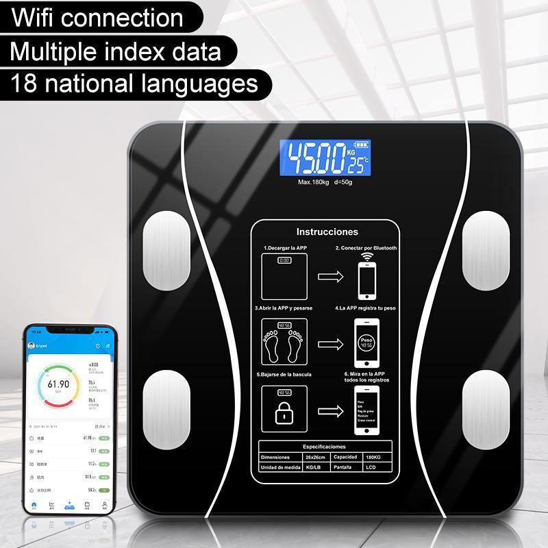 WiFi Smart Scale with Bluetooth, BMI, Body Fat Percentage Tracker and more, $99.99 MSRP (BRAND NEW)