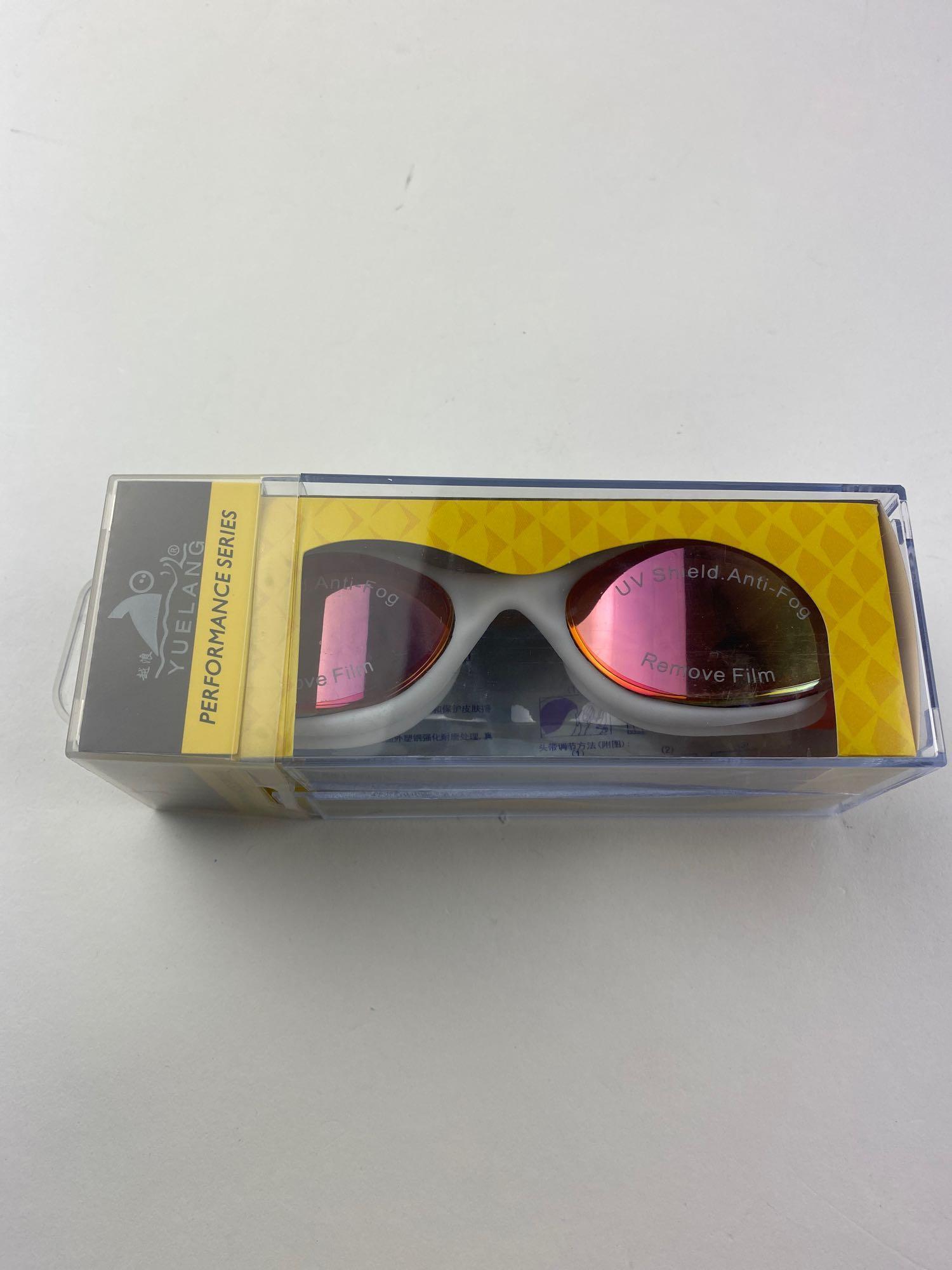 Anti-Fog Polarised Swimming Goggles - Black, $34.99 MSRP (BRAND NEW)