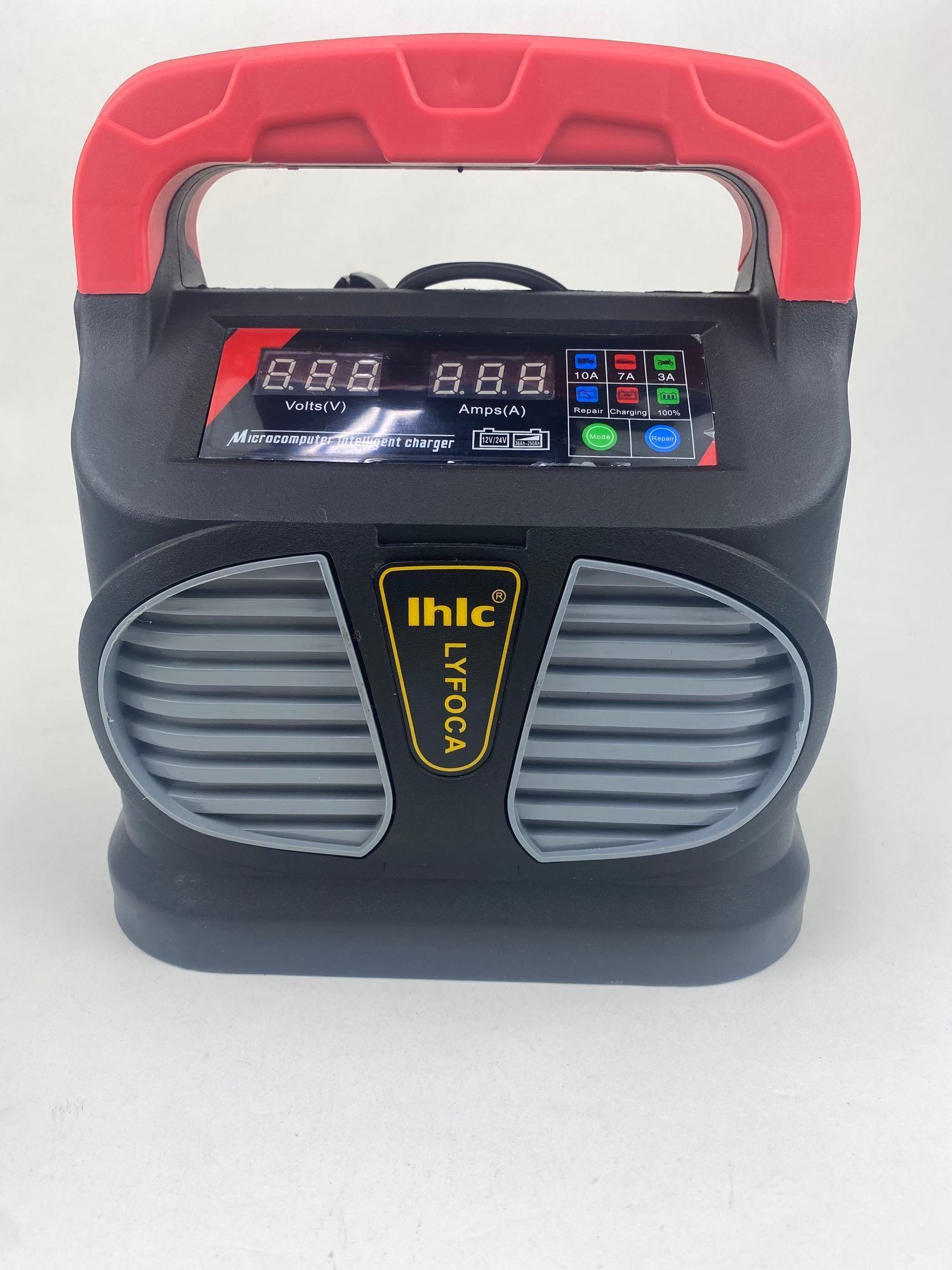 Portable 12V/24V Multifunction Battery Charger and Maintainer for Cars, $86.99 MSRP (BRAND NEW)