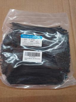 Gemony ZD-033 1000 Pcs Nylon Cable Ties Size 150mm, Black -$22.99 MSRP