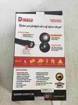 Guard Dog Security Diablo Stun Gun Flashlight - $39.99 MSRP