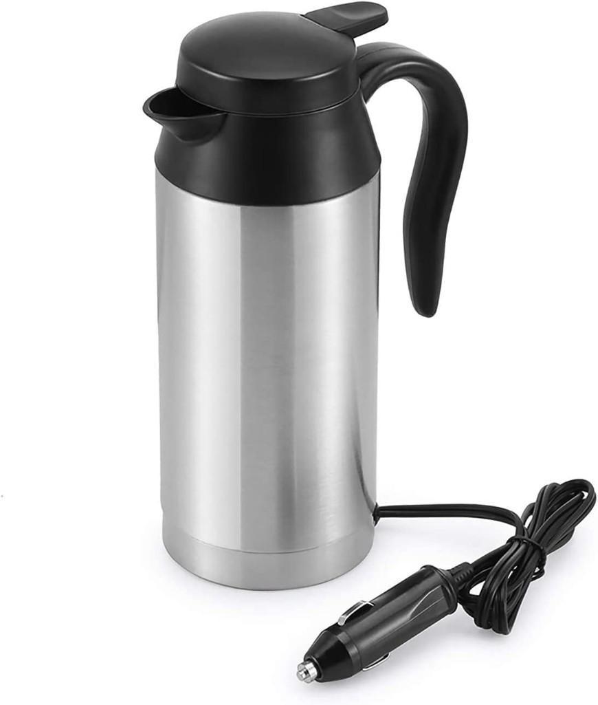 Onever Travel Kettle, 650ml 12V Portable Stainless Steel Car Electric Kettle - $23.00 MSRP