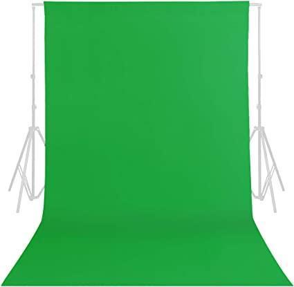 Green Screen Backdrop - 10ftx10ft Green Photo Booth Backdrop for Photoshoot $25.99