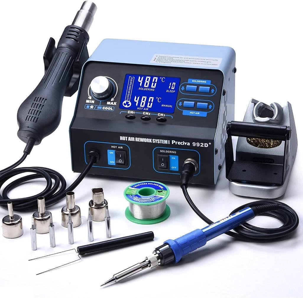 Preciva Soldering Iron Station with LED Display - $92.99