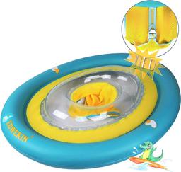 Edwekin Baby Swim Ring with Growing Swimming Aid,Swim Seat forBabiesandToddlers,Crocodile $27.98