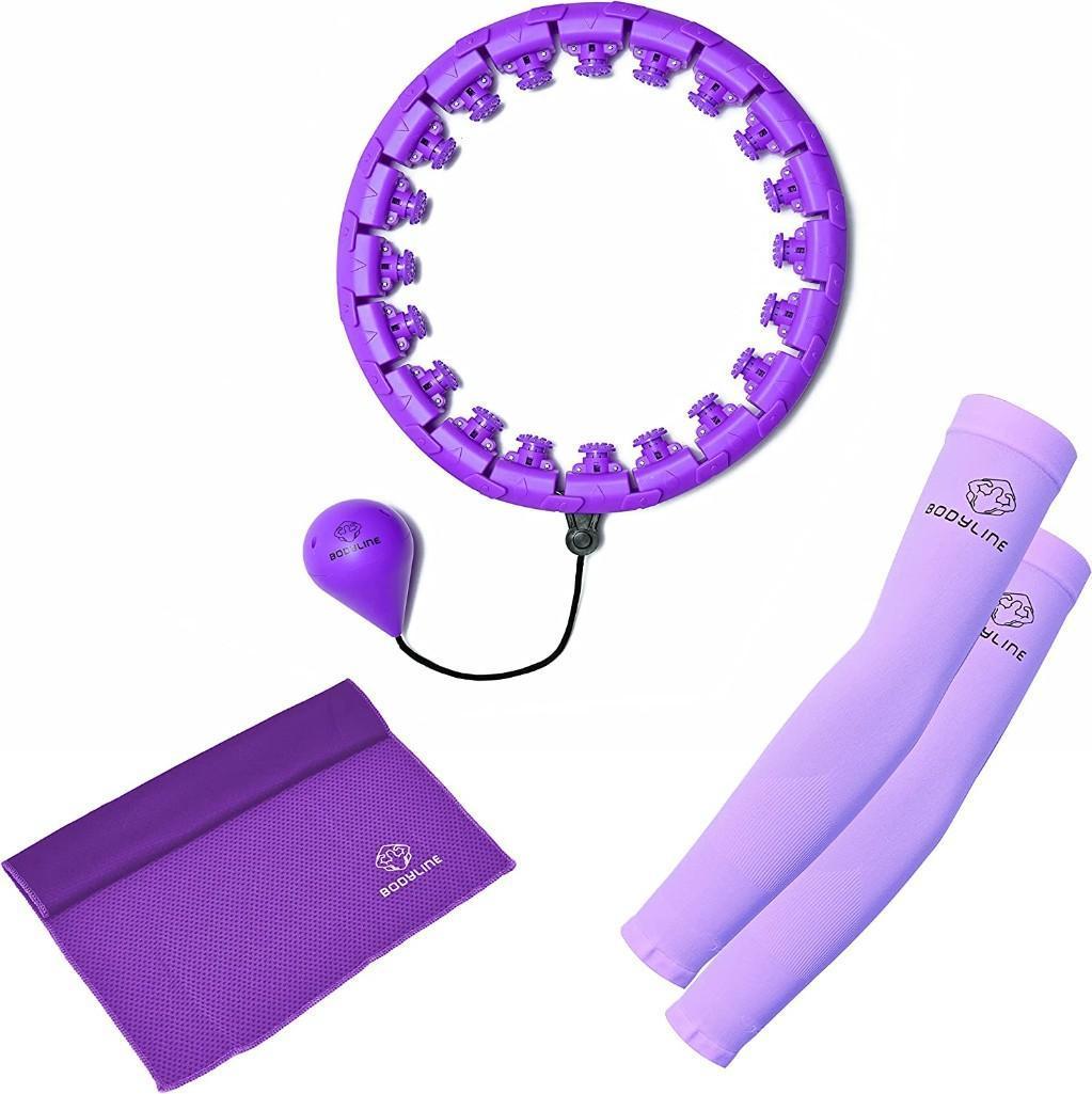 Bodyline hula hoop tires adults- massaging & intelligent smart hula hoop - $33.00 MSRP
