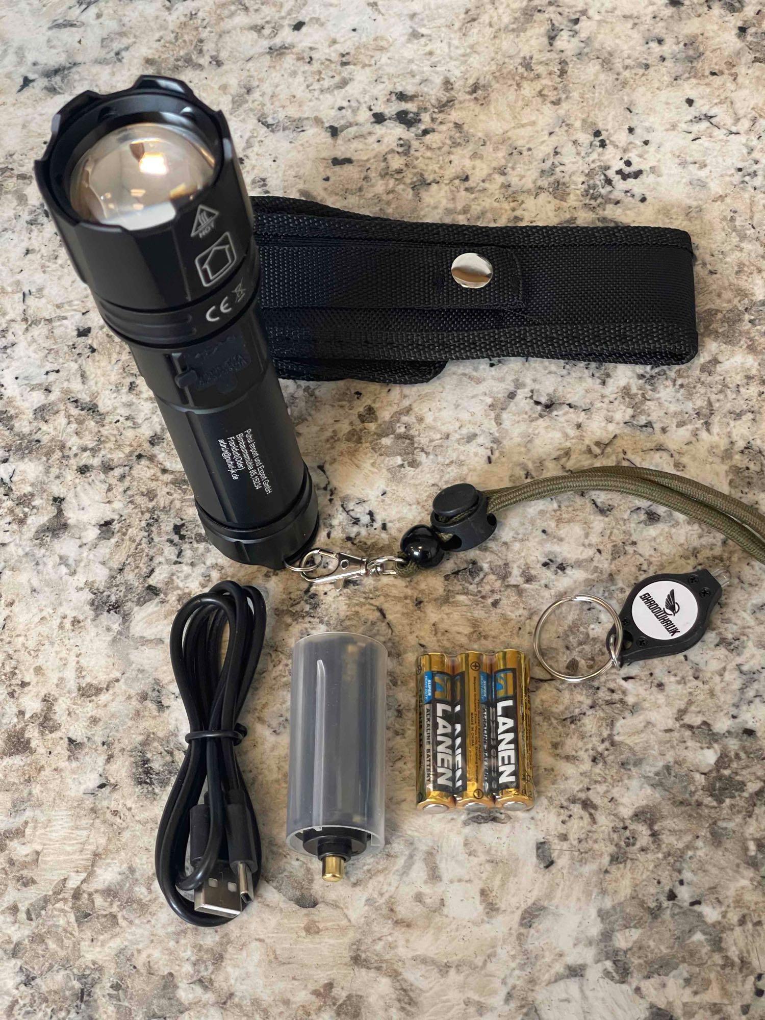 Shadowhawk Tactical LED Flashlight MSRP ($): $17.99