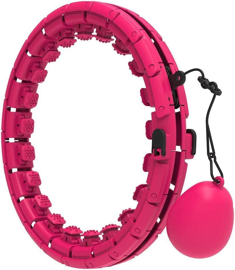 Reakoo Smart Hula Hoop for Adults and Children, Fitness Hoop, Red - $28.57 MSRP